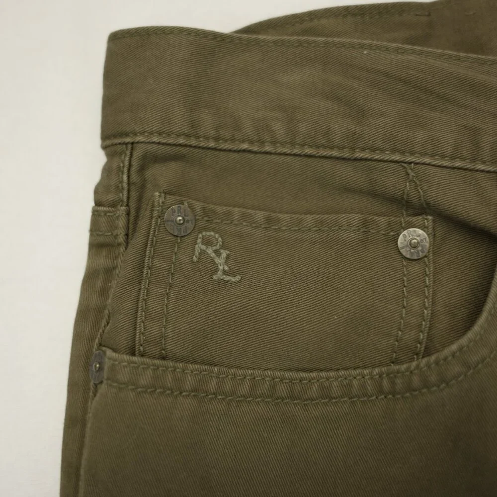 Polo Ralph Lauren 650 Indiana Men’s‎ 30x32 Brown Pants Dry Goods Cotton #41381